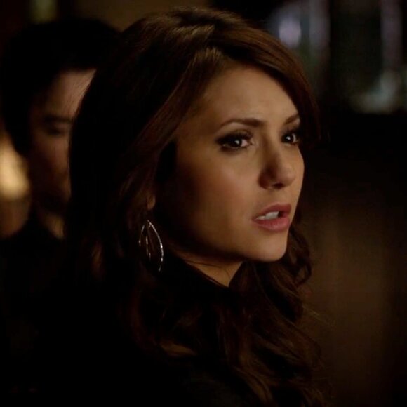 Lucky Brand Silver & Gold Tone Double Oblong Hoop Earrings ASO Katherine Pierce - Picture 9 of 9